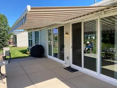 retractable awning senior living